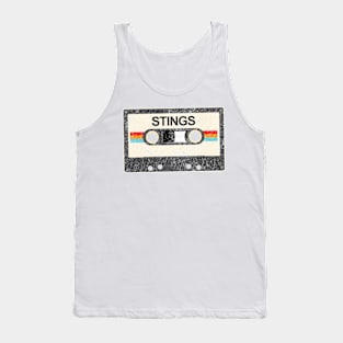 kurniamarga vintage cassette tape Stings Tank Top